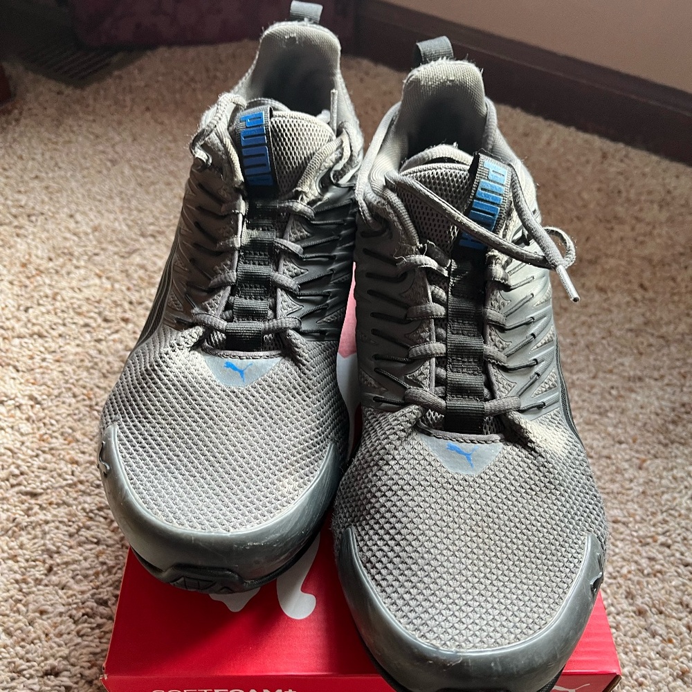 Men's Great and Black Puma Running Shoes Sz 8.5